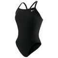 Nike Women's Poly Core Lingerie Tank Swimsuit (Black, 36)