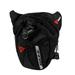 CACAGOO Men Outdoor Portable Waist Belt Bag Drop Leg Bag Black Nylon Travel Bike Cycle Mountain Camping Camera Zipper Waist Pack