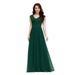 Ever-Pretty Lace A-line Sleeveless Prom Dress Elegant A-line Long Party Dress 00622 Dark Green US6