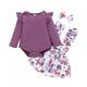 Taykoo 3pcs/set Baby Girl Long Sleeve Top+Skirt+ Headband Outfits Set Cute Infant Girl Clothing