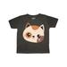 Inktastic Cute Cat, Little Cat, Cat Head, Cat Face Toddler Short Sleeve T-Shirt Unisex