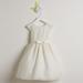 Sweet Kids Little Girls Ivory Embroidered Organza Easter Occasion Dress 2-6
