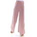 FREE PEOPLE Womens Pink Corduroy Wide Leg Pants Size: S