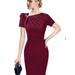 Party Dresses Cocktail Bodycon Dress Women Cocktail Evening Prom Ball Gown Pencil Dress Ladies Formal LO Work Pencil Dress