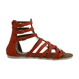 Olivia Miller Womens Tampa Multi Strapped Gladiator Sandals