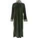 Stan Herman Plush Full Zip Robe Faux Fur Trim Women's A368216