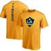 Zlatan Ibrahimovic LA Galaxy Fanatics Branded Youth Backer T-Shirt - Gold