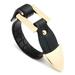 Lady Faux Leather Bracelet Crocodile Head Fake Leather Bracelet Cuff Wristband