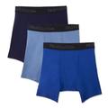 Fruit of the Loom Men's Breathable Underwear, Cotton Mesh - Assorted Color - Boxer Brief, X-Large