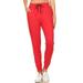 Women Cargo Pants High Waist Jogger Skinny Slim Trousers Side Pockets Sweatpants Black