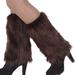 Bluelans Women Leg Warmer Winter Boot CoversÂ Furry Solid Faux Fur Soft Leg Warmers