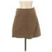 Pre-Owned Free People Women's Size 2 Faux Leather Skirt