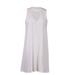 Audrey 3+1 Mod Inspired Feminine Cut Out Neckline Sleeveless Woven Dress