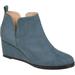 Women's Journee Collection Mylee Wedge Heel Ankle Bootie