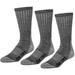 Fun Toes 3 Pairs Thermal Insulated 80 Merino Wool Socks Mens, Hiking Size 812 (Black)