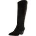 Bella Vita Womens Evelyn Faux Suede Pointed Toe Knee-High Boots