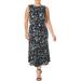 Lauren Ralph Lauren Womens Floral Sleeveless Maxi Dress