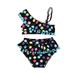 ZIYIXIN Baby Girls Swimsuit 2 Pieces/One Pieces Polka Dot Ruffled Swimwear