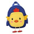 Zewfffr Cute Animal Pattern Kids Backpack Nylon Anti-lost Rope School Bag (Blue)