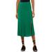 Scoop Women's Pleated Midi Skirt