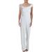 Lauren Ralph Lauren Womens Kaiser Off-The-Shoulder Wide Leg Jumpsuit