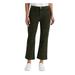 LUCKY BRAND Womens Green Solid Boot Cut Pants Size 25\0