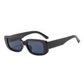 Mojoyce Fashion Sunglasses Women Men Square Small Frame Driving Eyewear (Style 1)