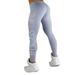 HMEOTON Womenâ€™s Boss Girl Print Spring Summer Sexy Skinny Stretchy Work Out Yoga Legging Pants Size XL (Light Grey)