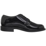 bates men's high gloss leather sole work shoe,black,13 e us
