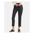 DKNY Womens Navy Cropped Skinny Pants Size: 12