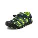 Dream Pairs Boys Girls Summer Fashion Sandals Toddler Athletic Sandals Closed Toe Beach Walking Sandals 171111-K Navy/Neon/Green Size 1