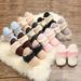 CUTELOVE 0-18M Newborn Infant Baby Girls Shoes Bow Snow Boots Autumn Winter Ankle Boots Cotton Warm Shoes