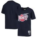 Houston Rockets Mitchell & Ness Youth Hardwood Classics T-Shirt - Navy