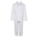 Rain Kids Baby Boys White Slim Fit Fancy 5 pc Special Occasion Suit Set