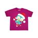 Inktastic Christmas Bird, Blue Bird, Bird With Candy Cane Child Short Sleeve T-Shirt Unisex