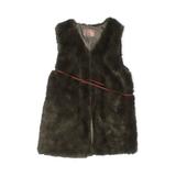 Pre-Owned Zara Girl's Size 13 Faux Fur Vest