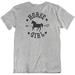 Make Your Mark Design Horse Girl Print T-Shirt Gifts, Party Favors, Supplies & Stuff for Women & Girls Light Grey