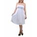 Women's Plus Size Strapless Dress