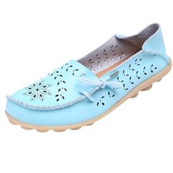 TOYFUNNY Mother Casual Hole Shoes Nurse With Flat Shoes Women s Casual Driving Shoes