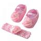 Toddler Baby Girl Satin Cloth Bowknot Princess Shoes Soft Sole Walking Shoes Headband Set Set 0-18 M