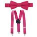 Holdâ€™Em Suspender Bow Tie Set for Kids, Baby Pre-tied Bow Tie, 1â€� Suspender