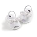 Fashion Non-slip Baby Girl Sandal Shoes Walking Learning Soft-Soled Non-Slip Plaid Bow Cloth Candy