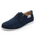 Mens Casual Canvas Loafers