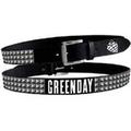 Green Day Logo Studded Belt (L (36-38))