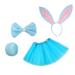 SSPalu Baby Easter Skirt Suit Headband Bow Tie Rabbit Dress Up Accessory