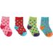 Newborn Baby Boys' and Girls' Colorful Socks 4-Pack, Choose Your Color & Size