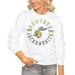 South Dakota State Jackrabbits Women's Vintage Days Perfect Pullover Sweatshirt - White