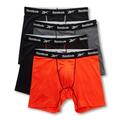 Reebok Men's Cotton Boxer Briefs, 4 Pack