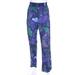 Pre-ownedWarm Womens Geometric High Rise Flare Love Street Pants Purple Size 2 13066019