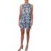 Lauren Ralph Lauren Womens Petites Tyree Sleeveless Printed Mini Dress